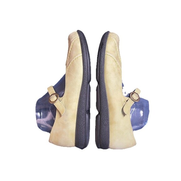 Dansko Giselle Green Nubuck Leather Mary Jane Shoes Womens Size 41 EU/USA 11 - Picture 4 of 10